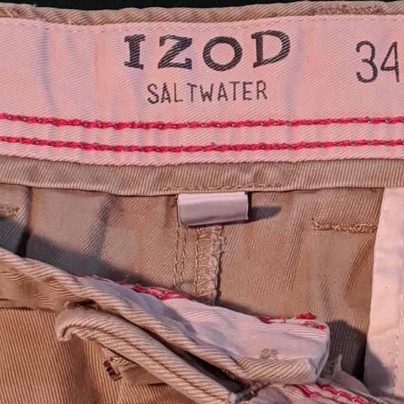 IZOD Saltwater Chino Shorts - Picture 3 of 3